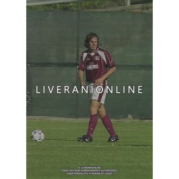 2000-2001 REGGINA CALCIO AMICHEVOLE ESTIVA NELLA FOTO LORENZO STOVINI AG ALDO LIVERANI SAS