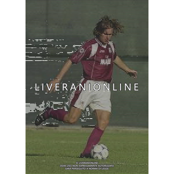 2000-2001 REGGINA CALCIO AMICHEVOLE ESTIVA NELLA FOTO LORENZO STOVINI AG ALDO LIVERANI SAS