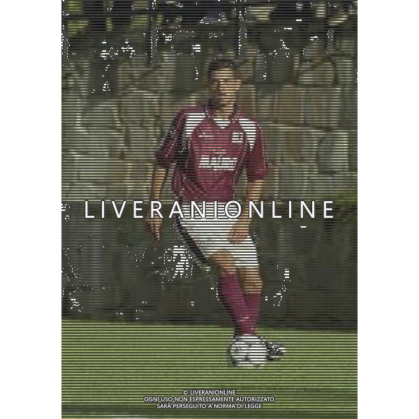 2000-2001 REGGINA CALCIO AMICHEVOLE ESTIVA NELLA FOTO ZOPPETTI ALESSANDRO AG ALDO LIVERANI SAS