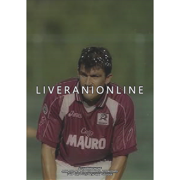 2000-2001 REGGINA CALCIO AMICHEVOLE ESTIVA NELLA FOTO JOSE MAMEDE AG ALDO LIVERANI SAS