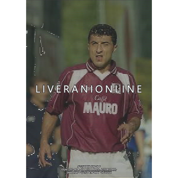 2000-2001 REGGINA CALCIO AMICHEVOLE ESTIVA NELLA FOTO ANDREA BERNINI AG ALDO LIVERANI SAS