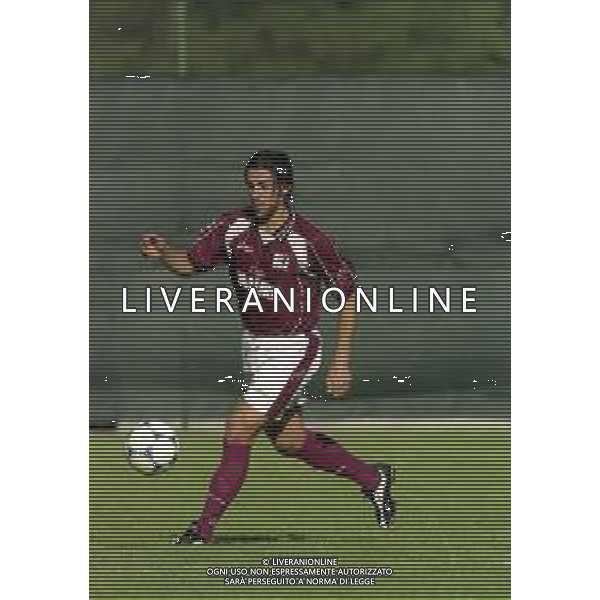 2000-2001 REGGINA CALCIO AMICHEVOLE ESTIVA NELLA FOTO MARCO CANEIRA AG ALDO LIVERANI SAS