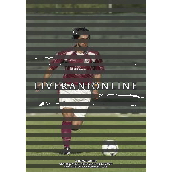 2000-2001 REGGINA CALCIO AMICHEVOLE ESTIVA NELLA FOTO MARCO CANEIRA AG ALDO LIVERANI SAS