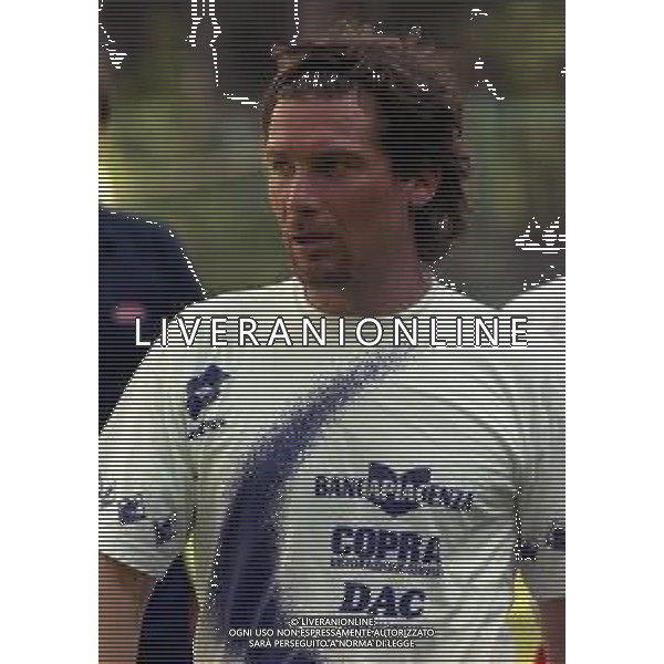 1999-2000 PIACENZA CALCIO AMICHEVOLE ESTIVA NELLA FOTO GIOVANNI STROPPA AG ALDO LIVERANI SAS