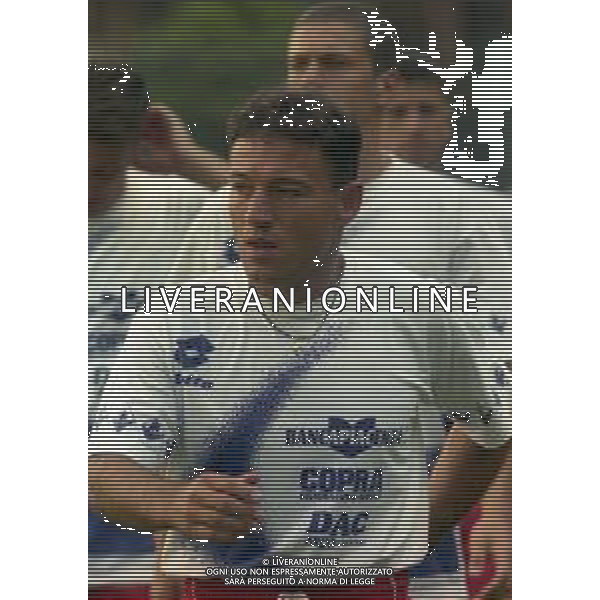 1999-2000 PIACENZA CALCIO AMICHEVOLE ESTIVA NELLA FOTO GIANPIETRO PIOVANI AG ALDO LIVERANI SAS
