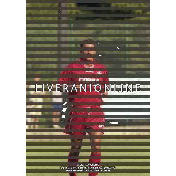 1999-2000 PIACENZA CALCIO AMICHEVOLE ESTIVA NELLA FOTO ARTURO DI NAPOLI AG ALDO LIVERANI SAS