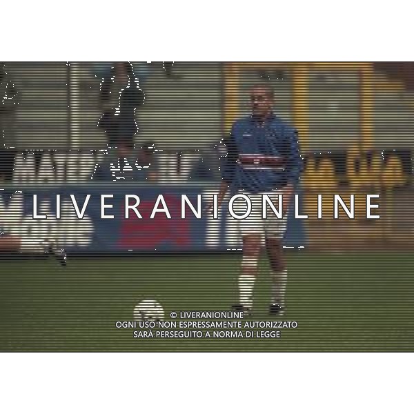 22-12-1996 GENOVA CAMPIONATO DI CALCIO SERIE A SAMPDORIA-VICENZA 2-1 NELLA FOTO JUAN SEBASTIAN VERON AG ALDO LIVERANI SAS