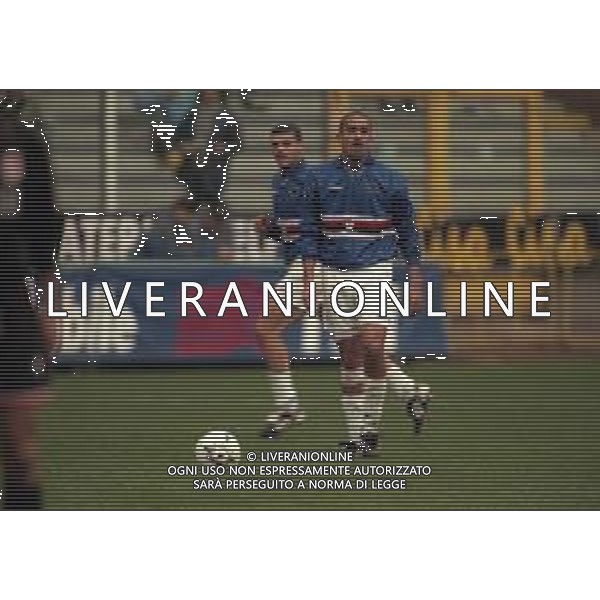 22-12-1996 GENOVA CAMPIONATO DI CALCIO SERIE A SAMPDORIA-VICENZA 2-1 NELLA FOTO JUAN SEBASTIAN VERON AG ALDO LIVERANI SAS