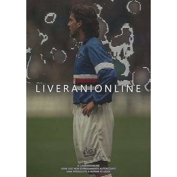 22-12-1996 GENOVA CAMPIONATO DI CALCIO SERIE A SAMPDORIA-VICENZA 2-1 NELLA FOTO ROBERTO MANCINI AG ALDO LIVERANI SAS