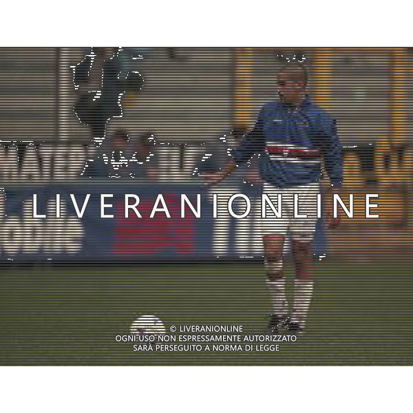 22-12-1996 GENOVA CAMPIONATO DI CALCIO SERIE A SAMPDORIA-VICENZA 2-1 NELLA FOTO JUAN SEBASTIAN VERON AG ALDO LIVERANI SAS