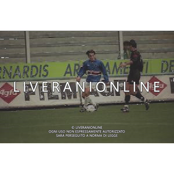 22-12-1996 GENOVA CAMPIONATO DI CALCIO SERIE A SAMPDORIA-VICENZA 2-1 NELLA FOTO VINCENZO MONTELLA AG ALDO LIVERANI SAS