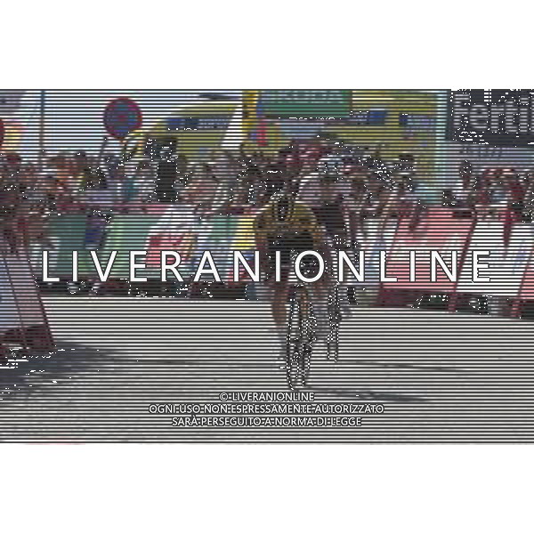 04-09-2022 Vuelta A Espana; Tappa 15 Martos - Sierra Nevada; 2022, Jumbo - Visma; 2022, Ag2r - Citroen; Roglic, Primoz; O\'connor, Ben; Sierra Nevada; ©SIROTTI/AGENZIA ALDO LIVERANI SAS
