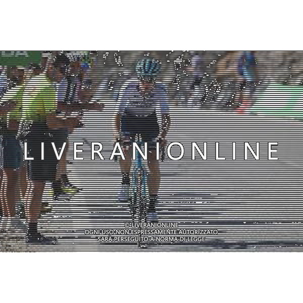 04-09-2022 Vuelta A Espana; Tappa 15 Martos - Sierra Nevada; 2022, Astana - Qazaqstan; De La Cruz, David; Sierra Nevada; ©SIROTTI/AGENZIA ALDO LIVERANI SAS