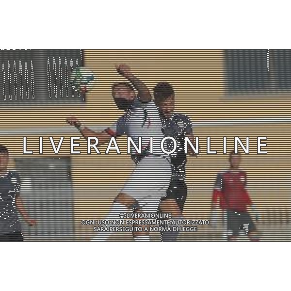 IMOLA 04 09 2022 IMOLESE CALCIO-ALESSANDRIA SERIE C 1-0 NELLA FOTO OGNJEN STIJEPOVIC E CHECCHI LORENZO EX IMOLESE ©SANNA/AGENZIA ALDO LIVERANI SAS