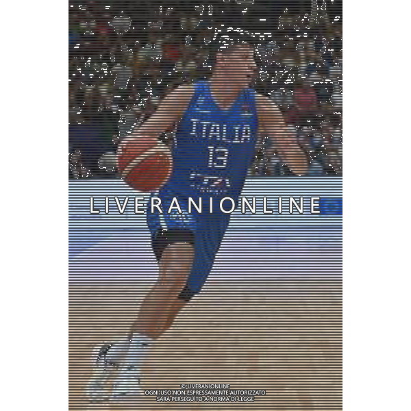 © TVRG Simone Fontecchio (Italia) Italia vs Grecia Assago (MI) 03-09-2022 Forum di Assago FIBA EuroBasket 2022 Milano - Day 2 foto Roberto Garavaglia/ag. Aldo Liverani sas/AGENZIA ALDO LIVERANI SAS