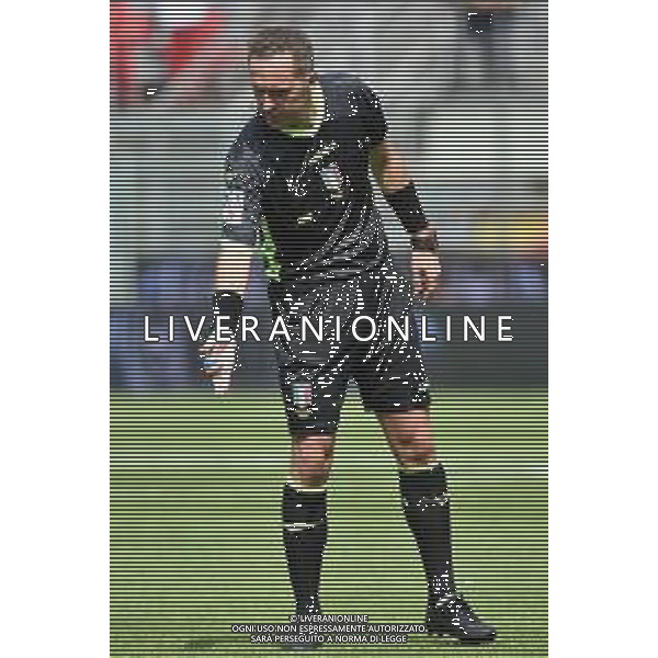 © TVRG l\'arbitro Luca Pairetto di Nichelino (TO) Cremonese vs Sassuolo - Serie A TIM Cremona 04-09-2022 Stadio Giovannni Zini Campionato Serie A TIM - 5a giornata foto Roberto Garavaglia/ag. Aldo Liverani sas/AGENZIA ALDO LIVERANI SAS