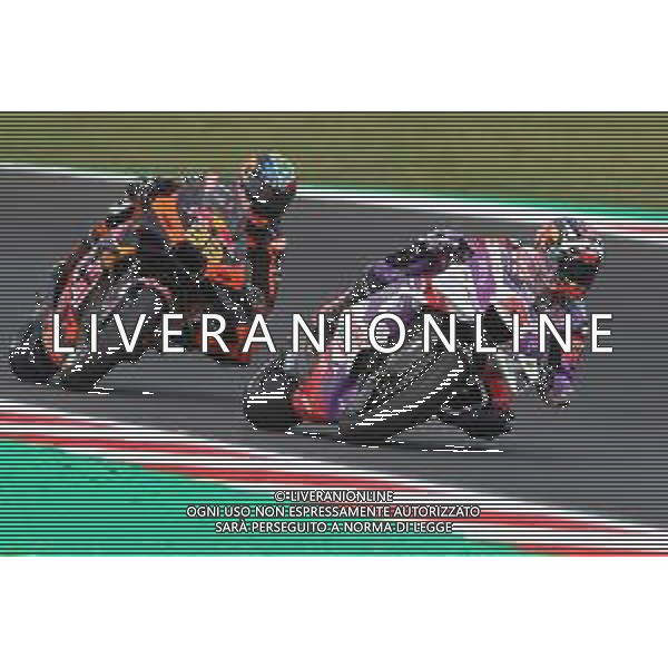MOTOMONDIALE 2022 - GRAN PREMIO GRYFYN DI SAN MARINO E DELLA RIVIERA DI RIMINI 03/09/2022 nella foto: Johann Zarco of France and Pramac Racing Brad Binder of South Africa and Red Bull KTM Factory Racing ©Claudio Zamagni/Agenzia Aldo Liverani /AGENZIA ALDO LIVERANI SAS