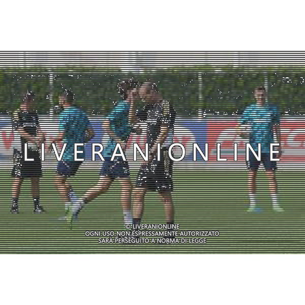 TVMV-Torino 05.09.2022 Continassa © Manuela Viganti/Agenzia Aldo Liverani Allenamento rifinitura Champions League 2022/2023 Paris Saint German vs Juventus Nella foto: massimiliano allegri
