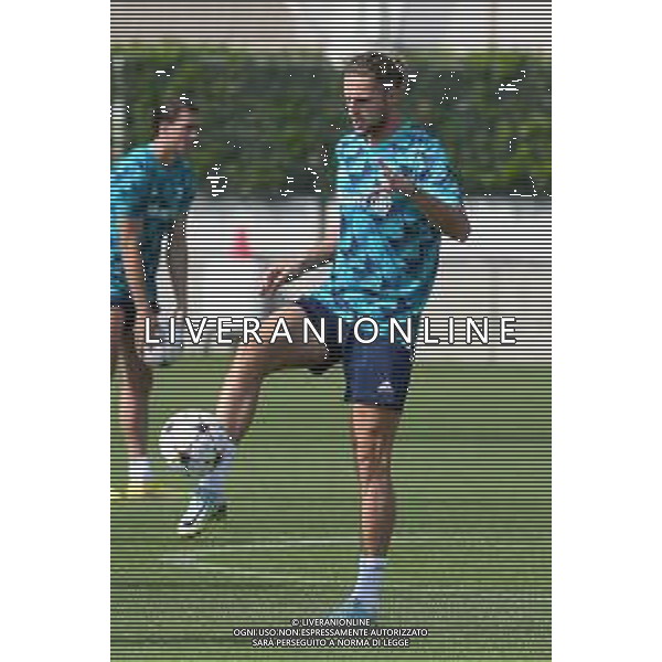 TVMV-Torino 05.09.2022 Continassa © Manuela Viganti/Agenzia Aldo Liverani Allenamento rifinitura Champions League 2022/2023 Paris Saint German vs Juventus Nella foto: adrien rabiot