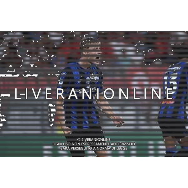 © TVRG Rasmus Hojlund (Atalanta) esulta dopo il gol dell\'1 a 0 Monza vs Atalanta Monza 05-09-2022 U-Power Stadium Campionato Serie A TIM - 5a giornata foto Roberto Garavaglia/ag. Aldo Liverani sas