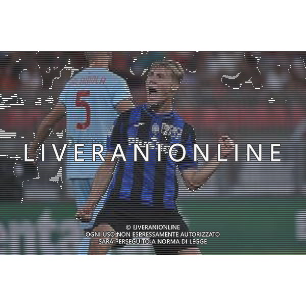 © TVRG Rasmus Hojlund (Atalanta) esulta dopo il gol dell\'1 a 0 Monza vs Atalanta Monza 05-09-2022 U-Power Stadium Campionato Serie A TIM - 5a giornata foto Roberto Garavaglia/ag. Aldo Liverani sas