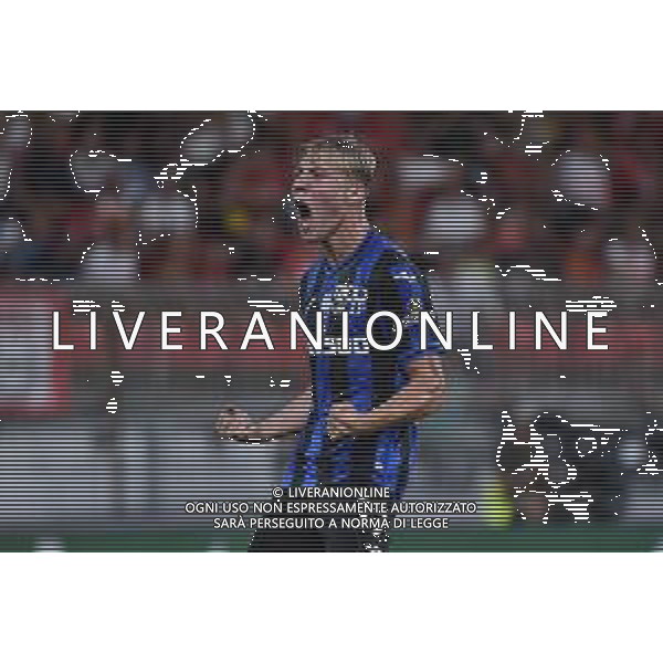 © TVRG Rasmus Hojlund (Atalanta) esulta dopo il gol dell\'1 a 0 Monza vs Atalanta Monza 05-09-2022 U-Power Stadium Campionato Serie A TIM - 5a giornata foto Roberto Garavaglia/ag. Aldo Liverani sas