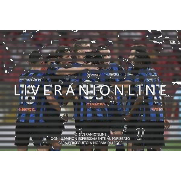© TVRG esultanza Atalanta dopo il gol dell\'1 a 0 Monza vs Atalanta Monza 05-09-2022 U-Power Stadium Campionato Serie A TIM - 5a giornata foto Roberto Garavaglia/ag. Aldo Liverani sas