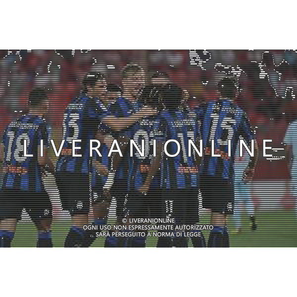 © TVRG esultanza Atalanta dopo il gol dell\'1 a 0 Monza vs Atalanta Monza 05-09-2022 U-Power Stadium Campionato Serie A TIM - 5a giornata foto Roberto Garavaglia/ag. Aldo Liverani sas