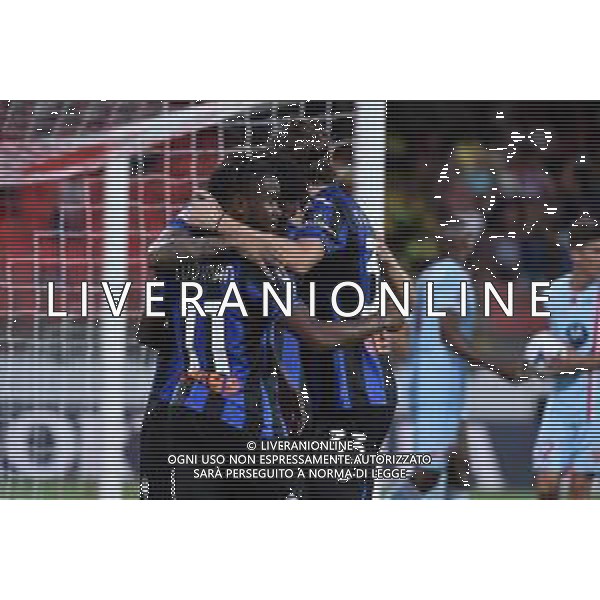 © TVRG esultanza Atalanta dopo il gol del 2 a 0 Monza vs Atalanta Monza 05-09-2022 U-Power Stadium Campionato Serie A TIM - 5a giornata foto Roberto Garavaglia/ag. Aldo Liverani sas