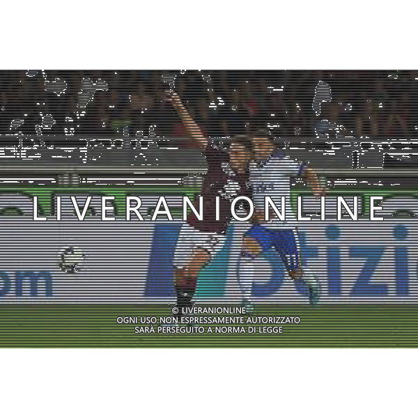 TVMV-Torino 05.09.2022 Stadio Grande Torino © Manuela Viganti/Agenzia Aldo Liverani Torino vs Lecce Campionato Calcio Serie A TIM 2022/2023 5a giornata Nella foto: mergim vojvoda e federico di francesco ©Viganti/AGENZIA ALDO LIVERANI SAS