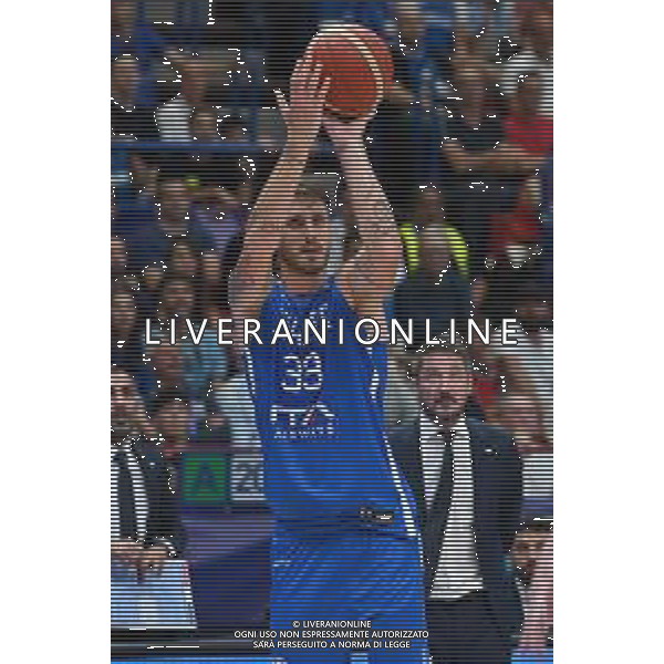 © TVRG Achille Polonara (Italia) Ucraina vs Italia Assago (MI) 05-09-2022 Forum di Assago FIBA EuroBasket 2022 Milano - Day 3 foto Roberto Garavaglia/ag. Aldo Liverani sas/AGENZIA ALDO LIVERANI SAS