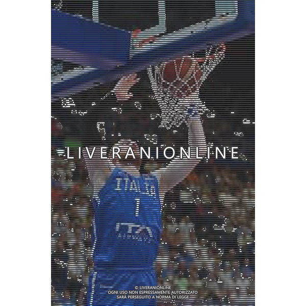 © TVRG Nico Mannion (Italia) Ucraina vs Italia Assago (MI) 05-09-2022 Forum di Assago FIBA EuroBasket 2022 Milano - Day 3 foto Roberto Garavaglia/ag. Aldo Liverani sas/AGENZIA ALDO LIVERANI SAS