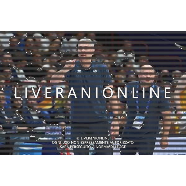 © TVRG Ainars Bagatskis allenatore Ucraina Ucraina vs Italia Assago (MI) 05-09-2022 Forum di Assago FIBA EuroBasket 2022 Milano - Day 3 foto Roberto Garavaglia/ag. Aldo Liverani sas/AGENZIA ALDO LIVERANI SAS
