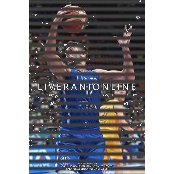 © TVRG Giampaolo Ricci (Italia) Ucraina vs Italia Assago (MI) 05-09-2022 Forum di Assago FIBA EuroBasket 2022 Milano - Day 3 foto Roberto Garavaglia/ag. Aldo Liverani sas/AGENZIA ALDO LIVERANI SAS