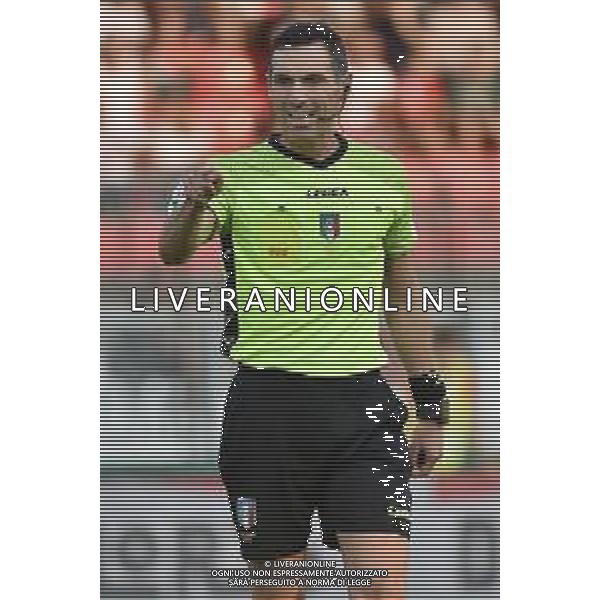 © TVRG l\'arbitro Juan Luca Sacchi di Macerata Monza vs Atalanta Monza 05-09-2022 U-Power Stadium Campionato Serie A TIM - 5a giornata foto Roberto Garavaglia/ag. Aldo Liverani sas