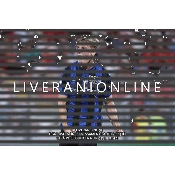 © TVRG Rasmus Hojlund (Atalanta) esulta dopo il gol dell\'1 a 0 Monza vs Atalanta Monza 05-09-2022 U-Power Stadium Campionato Serie A TIM - 5a giornata foto Roberto Garavaglia/ag. Aldo Liverani sas