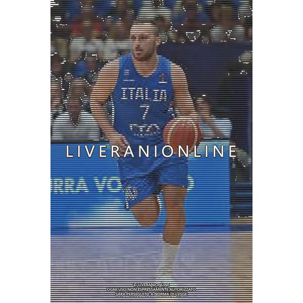 © TVRG Stefano Tonut (Italia) Ucraina vs Italia Assago (MI) 05-09-2022 Forum di Assago FIBA EuroBasket 2022 Milano - Day 3 foto Roberto Garavaglia/ag. Aldo Liverani sas/AGENZIA ALDO LIVERANI SAS
