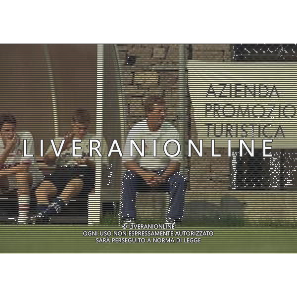 1998-BASELGA DI PINE\' RITIRO PRE CAMPIONATO PIACENZA CALCIO NELLA FOTO GIUSEPPE MATERAZZI ALLENATORE PIACENZA CALCIO AG ALDO LIVERANI SAS