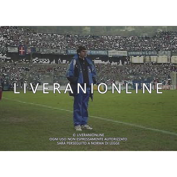16-11-1997 COMO CAMPIONATO DI CALCIO SERIE C COMO-CARRARESE 2-2 NELLA FOTO L\'ALLENATORE DEL COMO ENRICO CATUZZI AG ALDO LIVERANI SAS