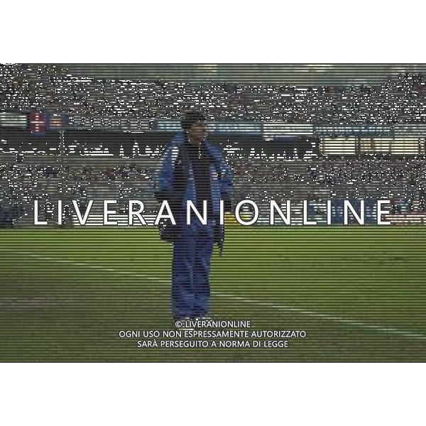 16-11-1997 COMO CAMPIONATO DI CALCIO SERIE C COMO-CARRARESE 2-2 NELLA FOTO L\'ALLENATORE DEL COMO ENRICO CATUZZI AG ALDO LIVERANI SAS