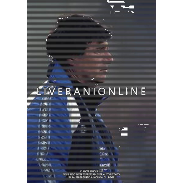 16-11-1997 COMO CAMPIONATO DI CALCIO SERIE C COMO-CARRARESE 2-2 NELLA FOTO L\'ALLENATORE DEL COMO ENRICO CATUZZI AG ALDO LIVERANI SAS