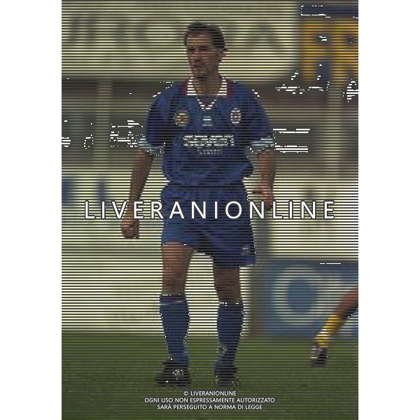 16-11-1997 COMO CAMPIONATO DI CALCIO SERIE C COMO-CARRARESE 2-2 NELLA FOTO STEFANO DE AGOSTINI AG ALDO LIVERANI SAS