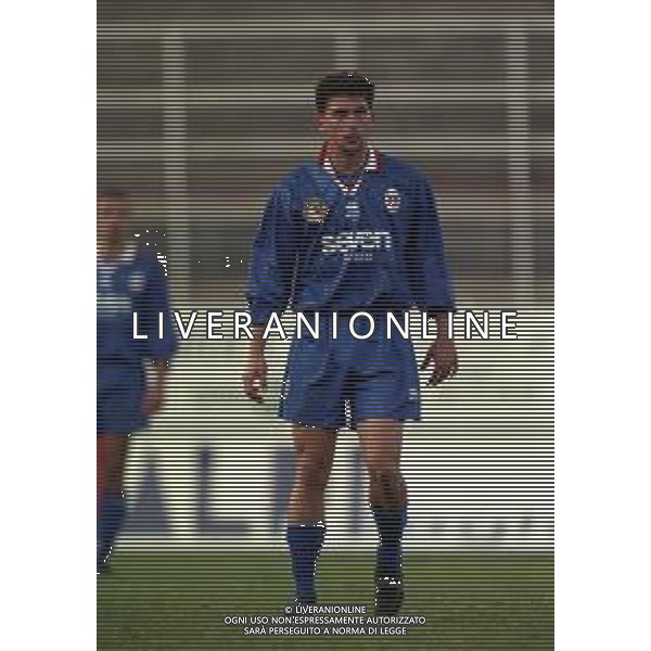 16-11-1997 COMO CAMPIONATO DI CALCIO SERIE C COMO-CARRARESE 2-2 NELLA FOTO OMAR MILANETTO AG ALDO LIVERANI SAS