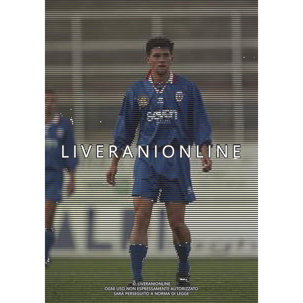 16-11-1997 COMO CAMPIONATO DI CALCIO SERIE C COMO-CARRARESE 2-2 NELLA FOTO OMAR MILANETTO AG ALDO LIVERANI SAS