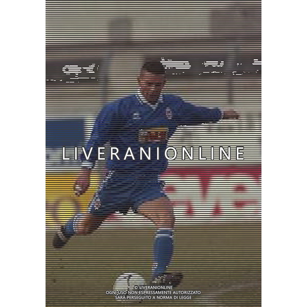 23-12-1998 COMO CAMPIONATO DI CALCIO SERIE C COMO-AREZZO 2-1 NELLA FOTO ALBERTO COMAZZI AG ALDO LIVERANI SAS