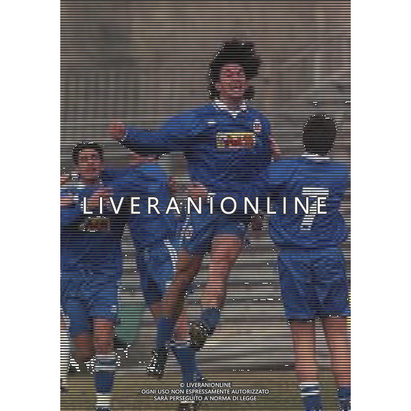 23-12-1998 COMO CAMPIONATO DI CALCIO SERIE C COMO-AREZZO 2-1 NELLA FOTO OMAR MILANETTO AG ALDO LIVERANI SAS