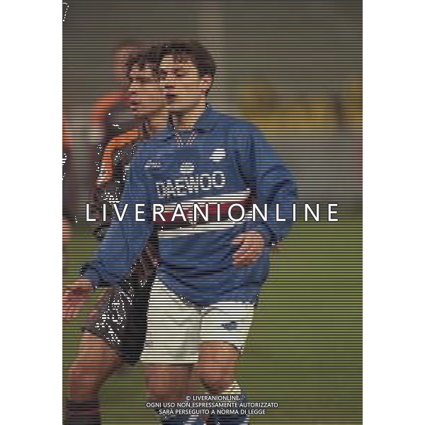25-01-1998 GENOVA CAMPIONATO DI CALCIO SERIE A SAMPDORIA-ROMA 1-1 NELLA FOTO VINCENZO MONTELLA AG ALDO LIVERANI SAS