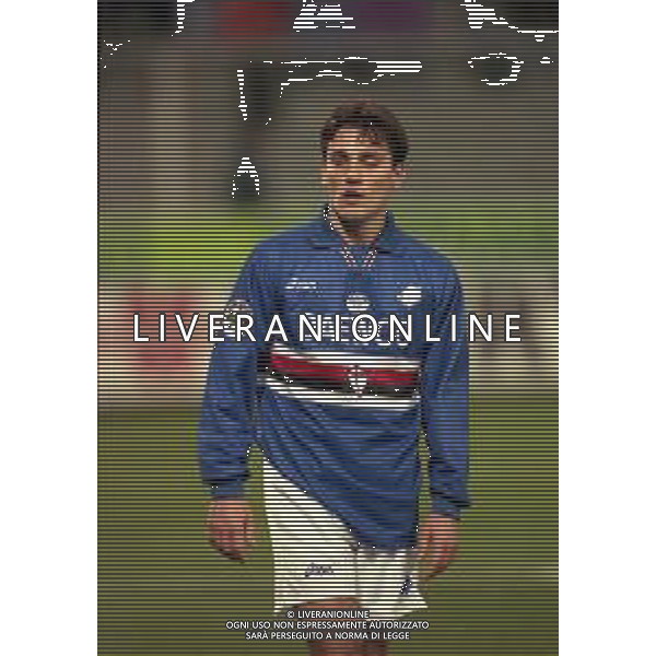 25-01-1998 GENOVA CAMPIONATO DI CALCIO SERIE A SAMPDORIA-ROMA 1-1 NELLA FOTO VINCENZO MONTELLA AG ALDO LIVERANI SAS