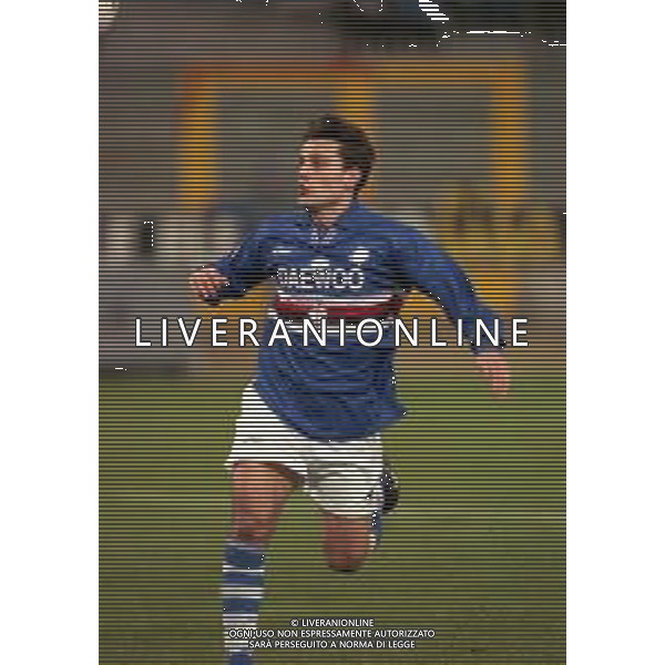 25-01-1998 GENOVA CAMPIONATO DI CALCIO SERIE A SAMPDORIA-ROMA 1-1 NELLA FOTO VINCENZO MONTELLA AG ALDO LIVERANI SAS