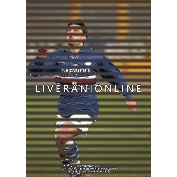25-01-1998 GENOVA CAMPIONATO DI CALCIO SERIE A SAMPDORIA-ROMA 1-1 NELLA FOTO VINCENZO MONTELLA AG ALDO LIVERANI SAS